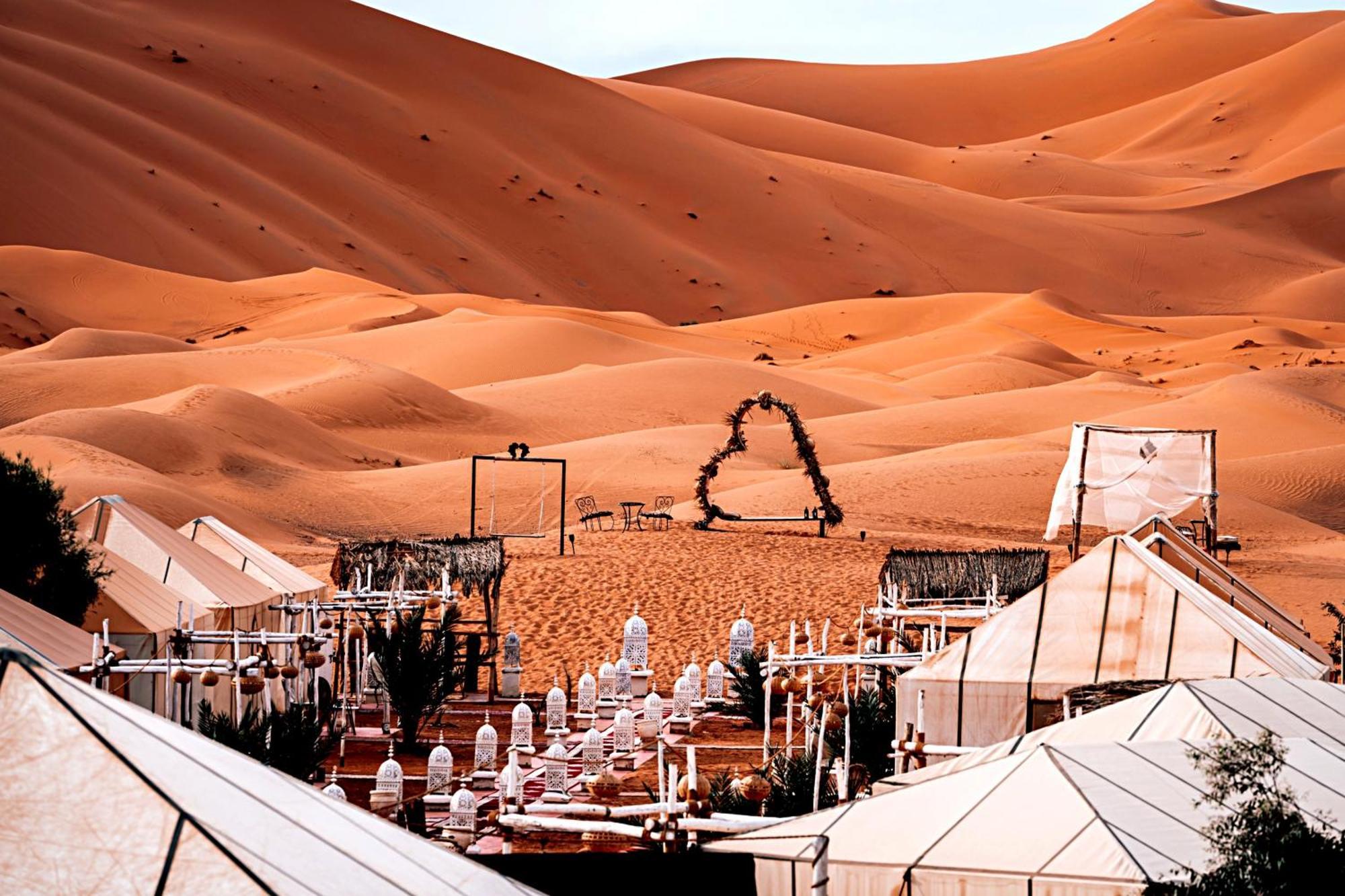Hotel Africa Luxury Camps Merzouga Exterior foto