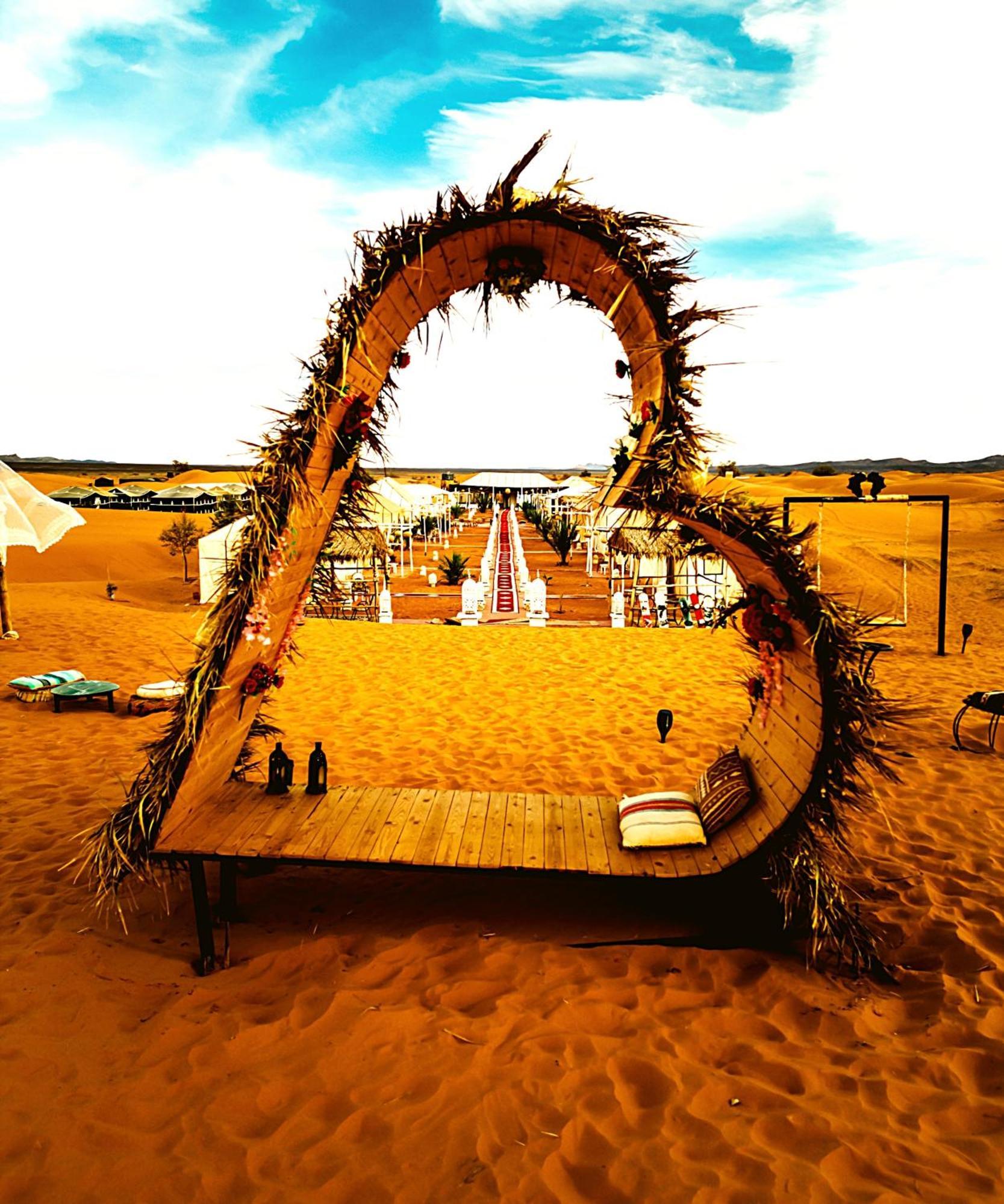 Hotel Africa Luxury Camps Merzouga Exterior foto